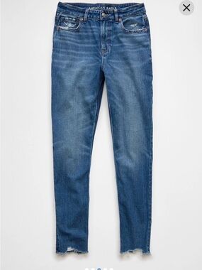 American Eagle AE Strigid Mom Jean Jeans - Blue